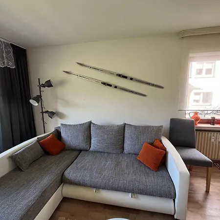 Mit Weitblick, 50 Qm, Ueberdachter Balkon Lejlighed