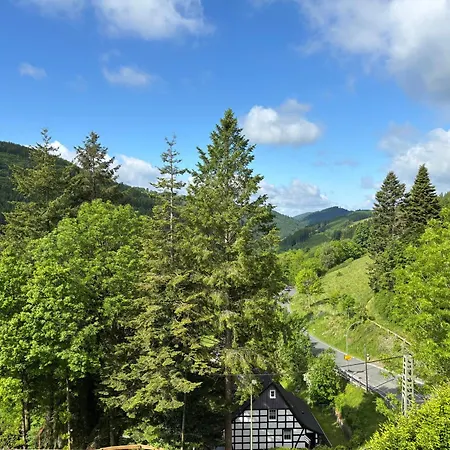 Mit Weitblick, 50 Qm, Ueberdachter Balkon Lejlighed *