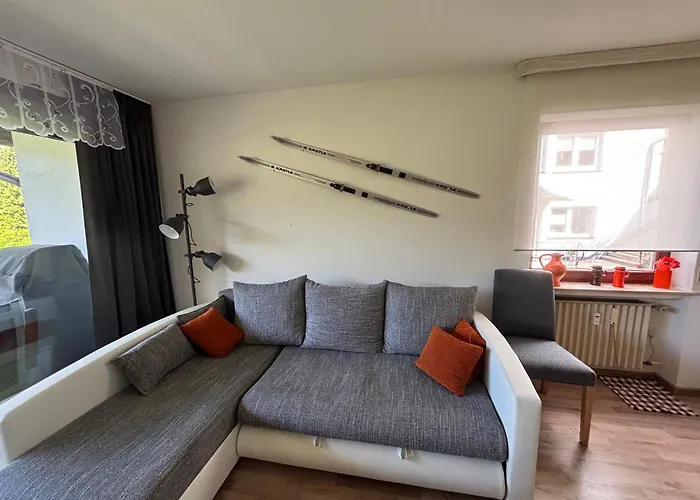 Mit Weitblick, 50 Qm, Ueberdachter Balkon Lägenhet