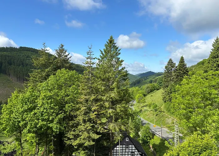 Mit Weitblick, 50 Qm, Ueberdachter Balkon Lägenhet *