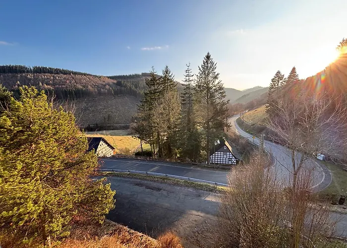 Mit Weitblick, 50 Qm, Ueberdachter Balkon Schmallenberg